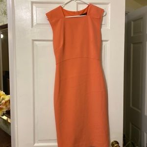 Banana Republic coral dress